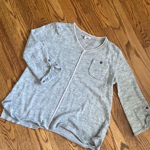 Joy Joy s/m grey sweater